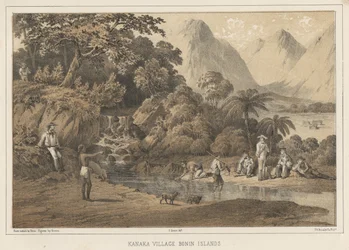 Kanaka Village Bonin Islands