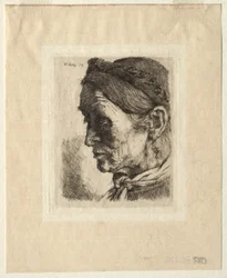 Head of a Peasant Woman, 1874