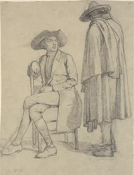 Abbot in Conversation with a Roman