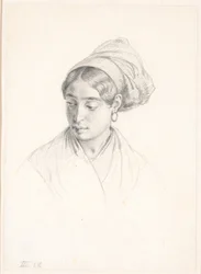 Head of an Italian Woman