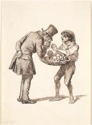 Italian Orange Seller and the Critical Customer