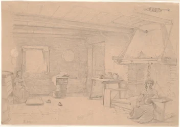 Italian Peasant Interior