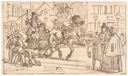 Sleigh Ride Around "The Horse" at Kongens Nytorv