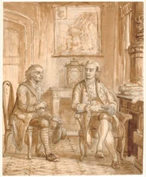 Minister Guldberg and Wessel