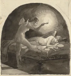 Psyche and the Sleeping Cupid