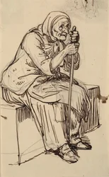 Seated Old Woman