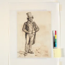 Study of the Sunday-dressed Shoemaker in Another Form