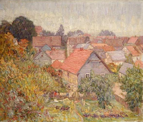 View from the Studio Window, Willingshausen