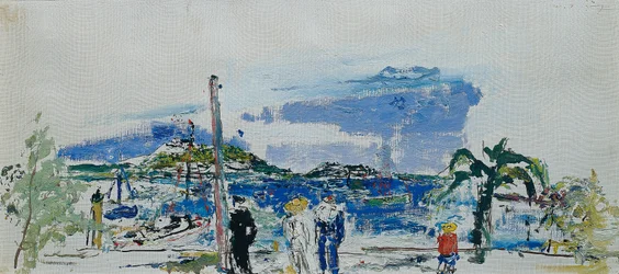 Sailors on the Beach