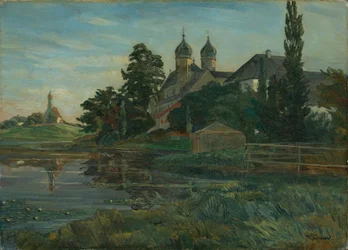View of Seeon Abbey