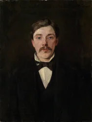Portrait of Dr. Karl Ignaz Trübner, the Artist