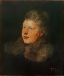 Blonde with Fur