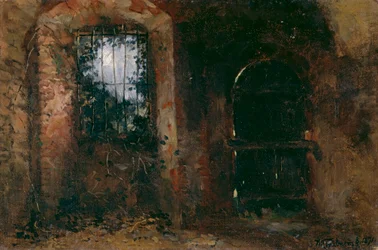 Cellar Window in Heidelberg Castle