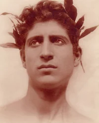 Study of a Boy Wearing a Wreath, Sicily