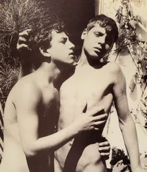 Study of Two Male Nudes, Sicily c.1898