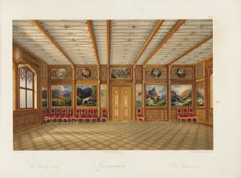 Oscarshal Dining Room, 1852