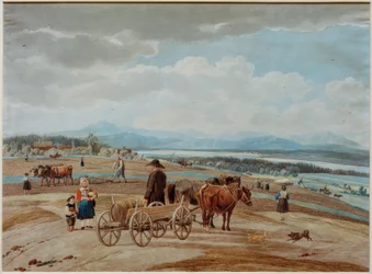 Farm Cart in the Foothills