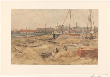 Construction Site at the Wilhelmina Hospital