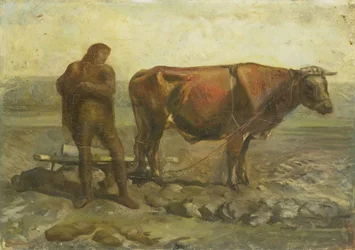 Plowing Peasant