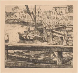 Harbor of Volendam