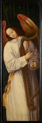 Angel Playing Harp, ca 1559