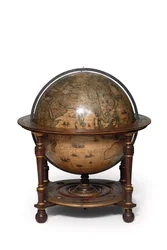 Large pair of library globes, the terrestrial 1645/48, the celestial after c.1630