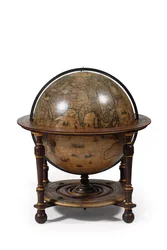 Large pair of library globes, the terrestrial 1645/48, the celestial after c.1630