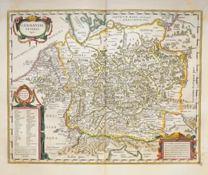 Veteris Germany from Theatrum Orbis Terrarum