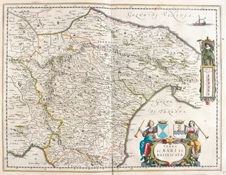 City of Bari and Basilicata, Italy, in 