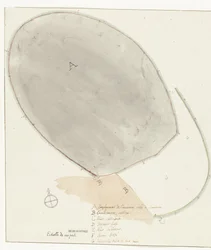 Plan with Dimensions of the Old City of Manduria (Voyage en Italie, en Sicile et à Malte - 1778)