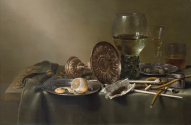 Still Life with Glasses and Tobacco