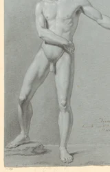 Standing Male Nude, Front View (3rd Prize 1810)