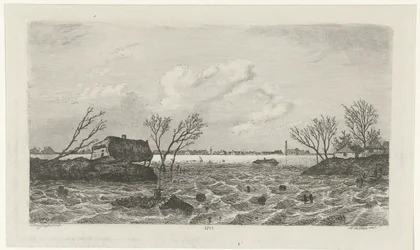 Dike Breach at Dreumel, 1855
