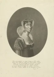 Portrait of Wilhelmina Frederica Louisa, Queen of the Netherlands