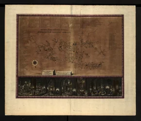 Map of the Wieliczka Salt Mines