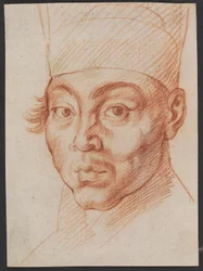 A Man in Korean Costume (the Head)