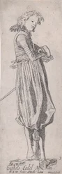 English Nobleman, from Noblemen of Different Countries, Plate 3