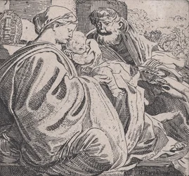 The Holy Family Resting, ca. 1615