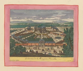 Backside of the Menagerie of Versailles