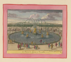 Latona Basin in the Gardens of Versailles