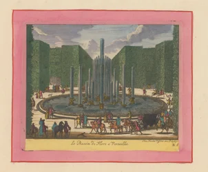 Flora Basin in the Gardens of Versailles