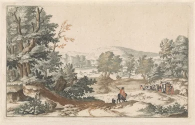 Wooded Landscape with a Road