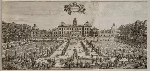 Drottningholm Palace and Garden from the South