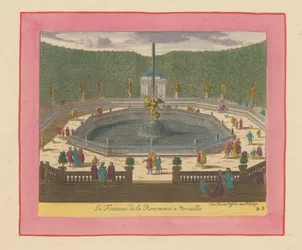 Fountain of Fame in the Gardens of Versailles
