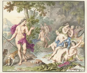 Actaeon Surprises Diana and Her Companions