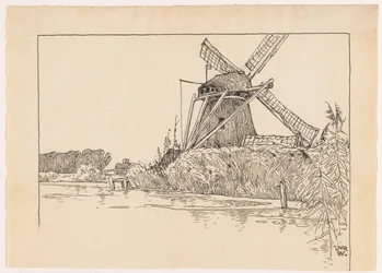 Mill by a Waterside