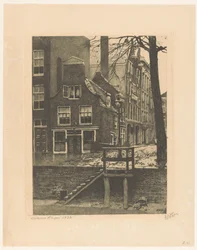 View of the Bierhaven and Oranjestraat in Rotterdam