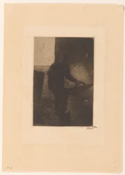 Man Winnowing