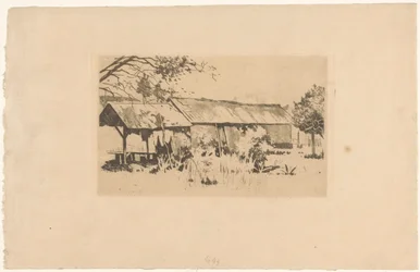 Outbuilding in Nature on Java