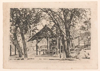 Outbuilding Between Two Trees in Java
